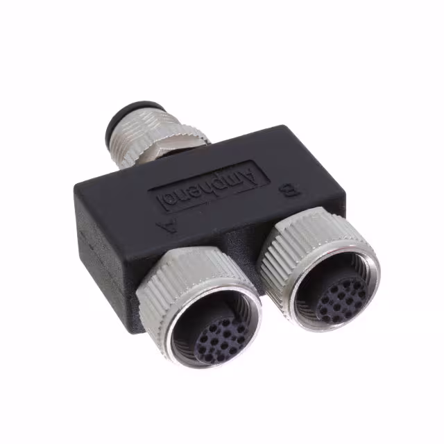 YA-A12M-A12F-A12F-01 Amphenol LTW  Circular Connector Adapters